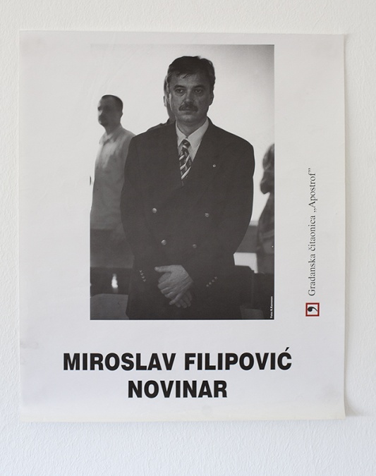 NisPlakatMiroslavFilipovicNovinar